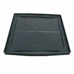 Tampa para Caixa Plástica Organizadora 15L Preta