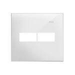 Placa 2 Postos 4x4 sem Suporte Branca Simon 35