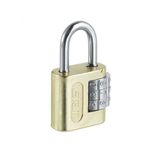 Cadeado Segredo E-coat 40mm Zamac Latonado