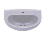 Lavatório Louça para Coluna Saveiro/Azaléia 47x39,5cm Cinza