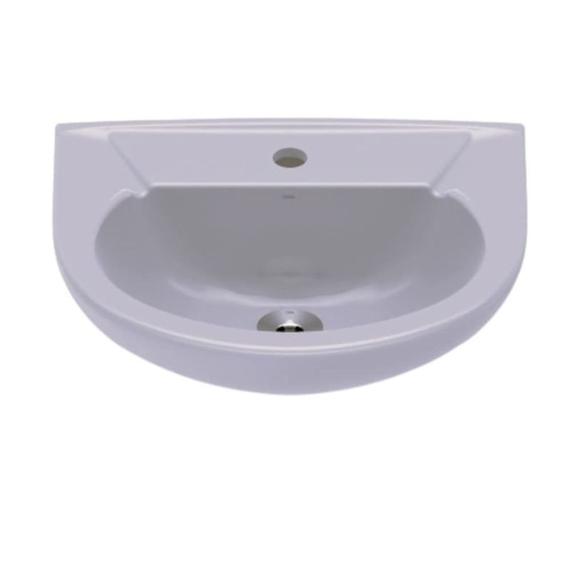 Lavatório Louça para Coluna Saveiro/Azaléia 47x39,5cm Cinza