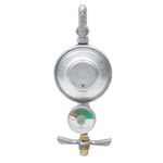 Regulador Gás Doméstico 1kg/h 504/01 3/8" BM com Manômetro Aliança