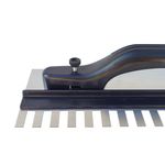 Desempenadeira de Aço Dentada Regulável 120x350mm Momfort