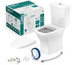 Kit Vaso Sanitário com Caixa Acoplada Vip 3/6L Branco Celite