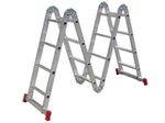 Escada Articulada de Alumínio 13 em 1 16 Degraus 4,23m até 150Kg