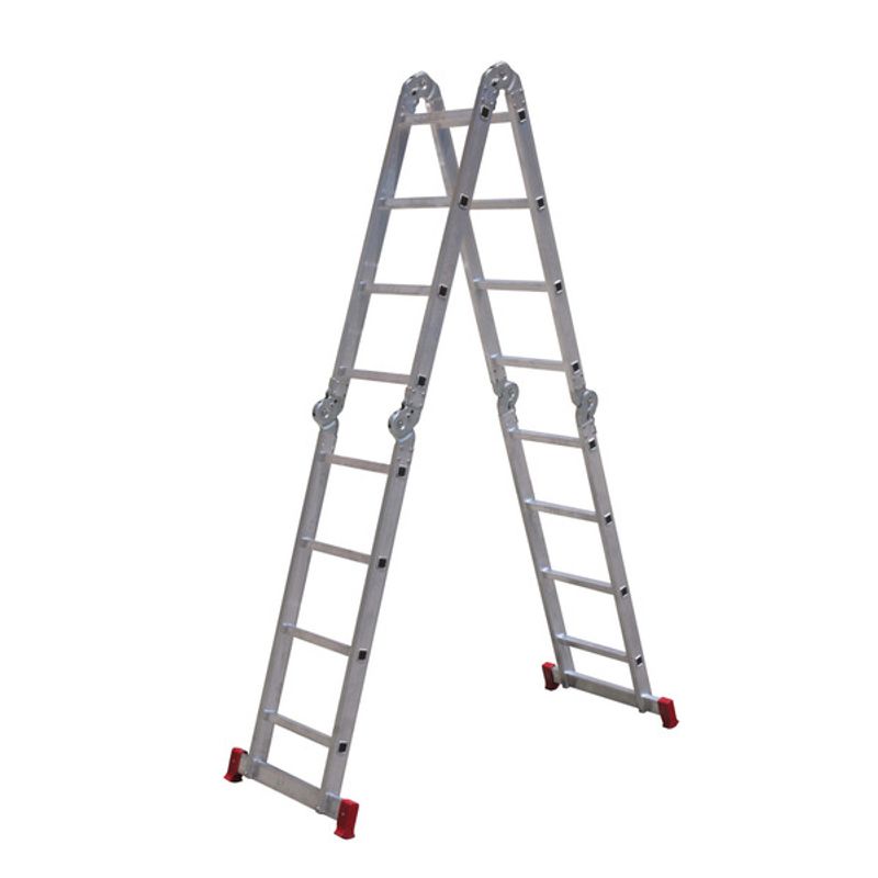 Escada Articulada de Alumínio 13 em 1 16 Degraus 4,23m até 150Kg