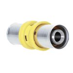 Conector União para Gás 20mmx20" Prensar Multi Emmeti