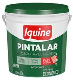 Tinta Econômica Acrílica Fosco Pintalar Branco 15L Balde Iquine