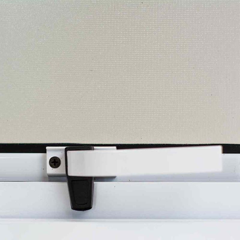 Maxim-ar Vidro Boreal com Grade Alumínio Branco 60x60cm