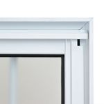 Maxim-ar Vidro Boreal com Grade Alumínio Branco 60x60cm