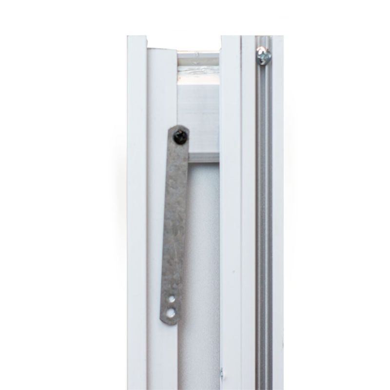 Maxim-ar Vidro Boreal com Grade Alumínio Branco 60x60cm