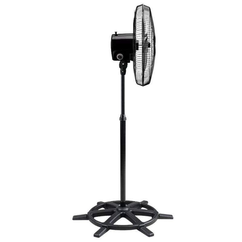 Ventilador de Coluna Steel Preto com 6 Pás 50cm 200W Bivolt