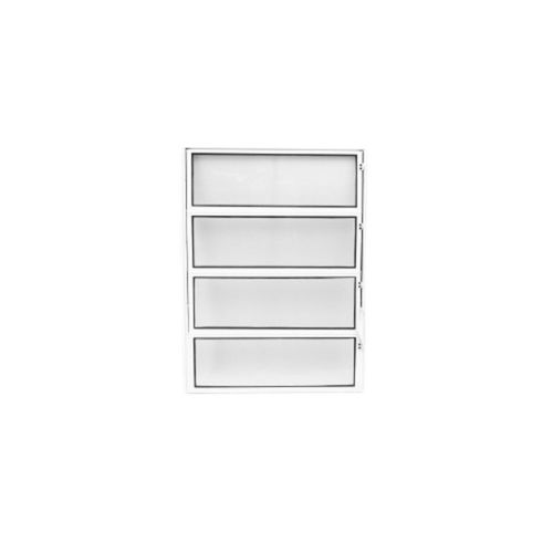 Janela Basculante Vidro Boreal Alumínio Branco 80x60cm