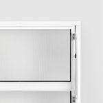 Janela Basculante Vidro Boreal Alumínio Branco 60x80cm