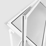 Janela Basculante Vidro Boreal Alumínio Branco 60x80cm