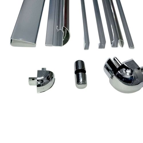 Kit para Box de Canto 1,00x2,00m C1-1.00 RGKIT