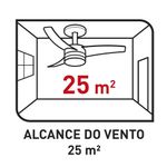 Ventilador de Teto Ultimate Branco 2 Lâmpadas Controle Remoto Bivolt