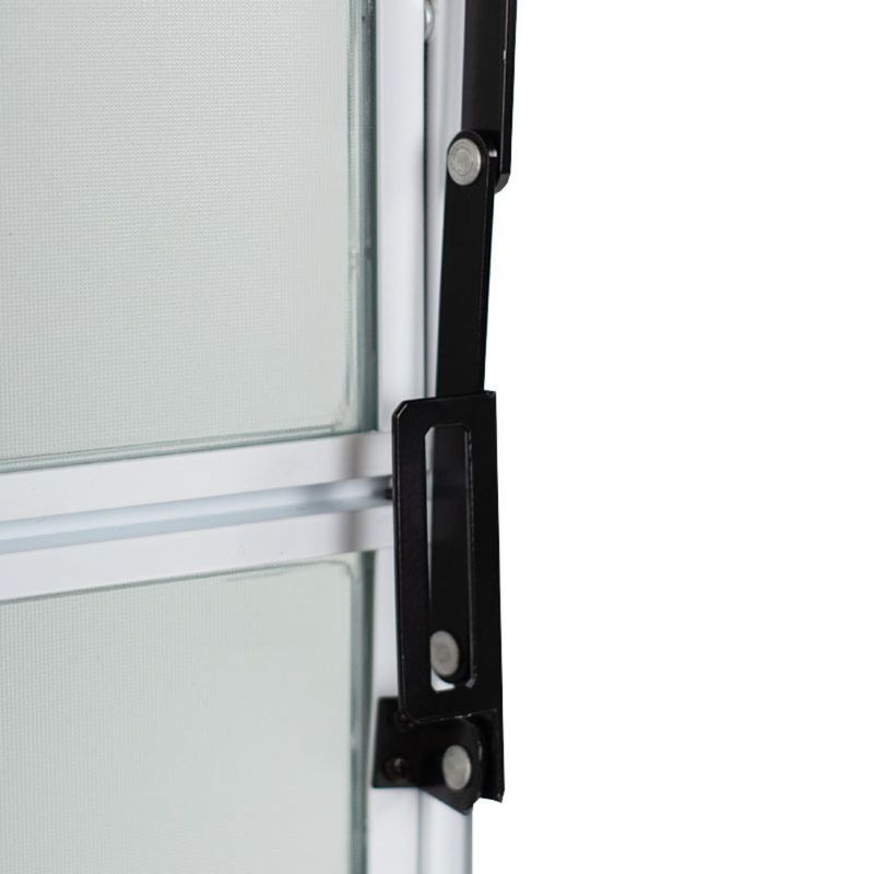 Janela Basculante Vidro Boreal Alumínio Branco 80x100cm