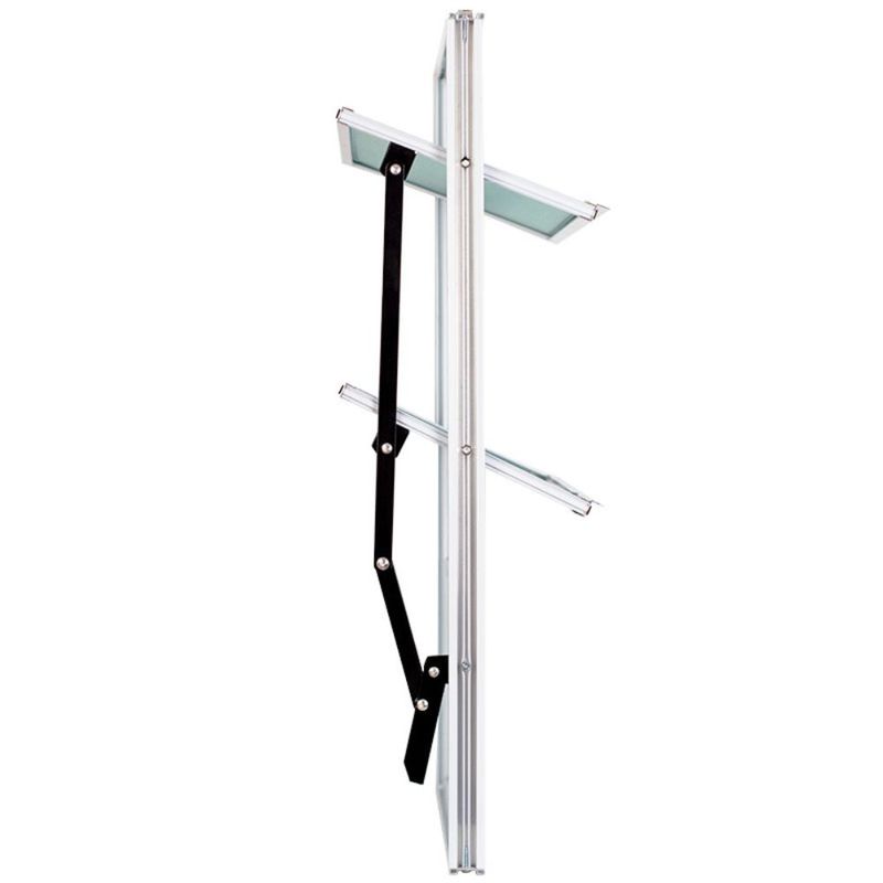 Janela Basculante Vidro Boreal Alumínio Branco 80x100cm