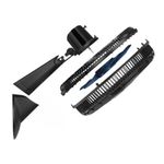 Ventilador de Parede XT Force Breeze Preto com 6 Pás 50cm 126W 127V