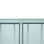 Janela de Correr 2 Folhas com Grade Alumínio Branco 80x80cm