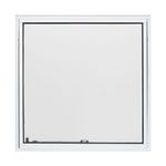 Maxim-ar Vidro Boreal sem Grade Alumínio Branco 80x80cm