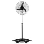 Ventilador de Coluna New Preto com 3 Pás 60cm 130W 127V