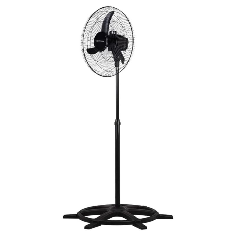 Ventilador de Coluna New Preto com 3 Pás 60cm 130W 127V