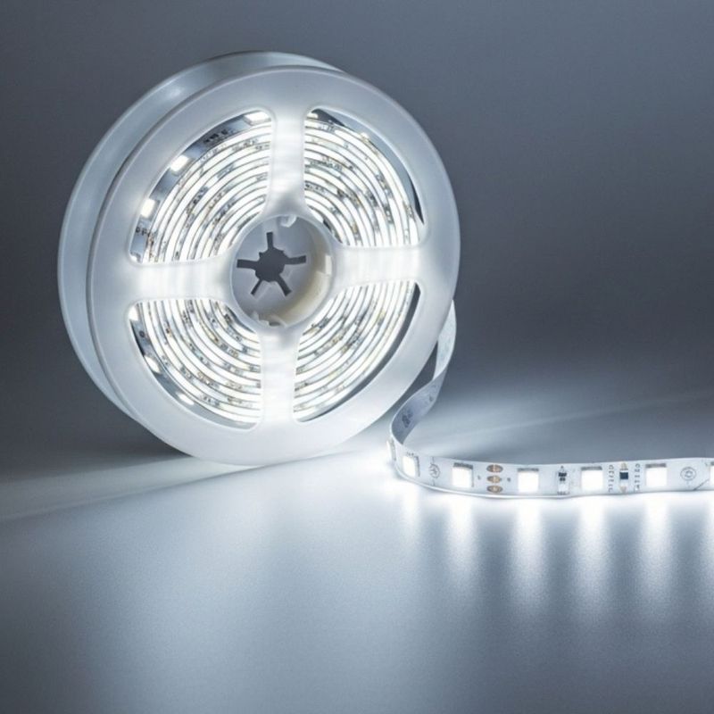 Rolo de Fita Led 50 Metros 10W/M IP20 1000 Lúmens/m Luz Branca bivolt