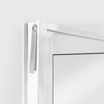 Janela de Correr 4 Folhas sem Grade Alumínio Branco 100x150cm