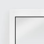 Janela de Correr 4 Folhas sem Grade Alumínio Branco 100x150cm