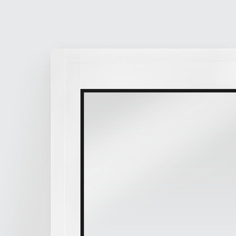 Janela de Correr 4 Folhas sem Grade Alumínio Branco 100x150cm