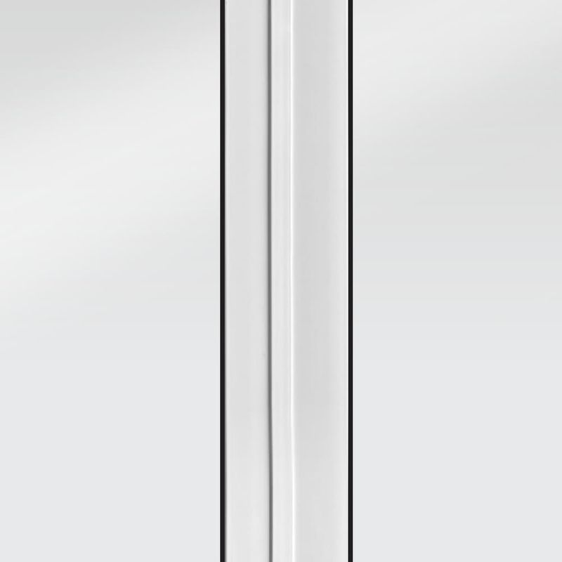 Janela de Correr 4 Folhas sem Grade Alumínio Branco 100x150cm