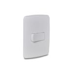 Conjunto Interruptor Simples 10A/250V 4x2 Branco Miluz