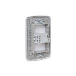 Conjunto Interruptor Simples 10A/250V 4x2 Branco Miluz