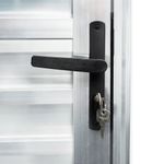 Porta Palheta Alumínio Brilhante Direito 210x60cm