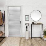 Porta Palheta Alumínio Brilhante Direito 210x60cm