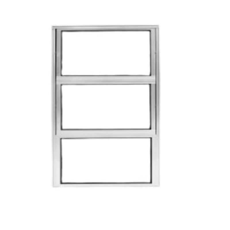 Janela Basculante Vidro Boreal Alumínio Brilhante 60x40cm