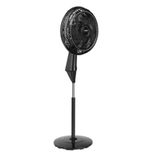 Ventilador de Coluna Turbo Force Preto com 6 Pás 40cm 126W 127V
