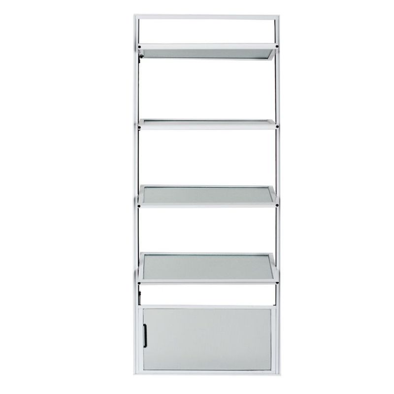 Janela Basculante Vidro Boreal Alumínio Branco 100x60cm