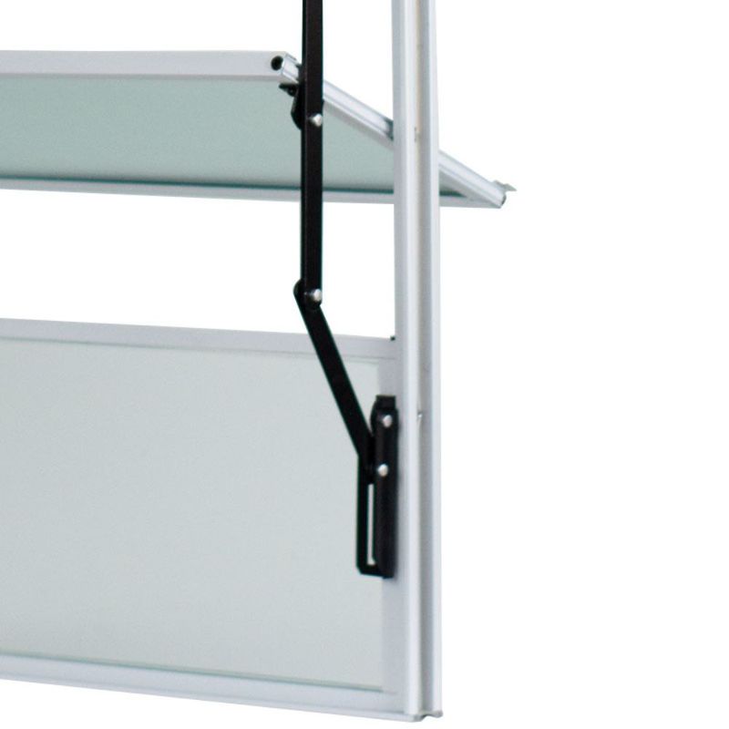 Janela Basculante Vidro Boreal Alumínio Branco 100x60cm