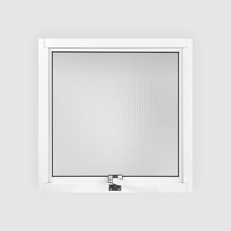 Maxim-ar Vidro Boreal sem Grade Alumínio Branco 60x60cm