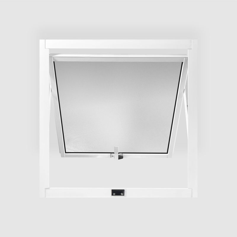 Maxim-ar Vidro Boreal sem Grade Alumínio Branco 60x60cm