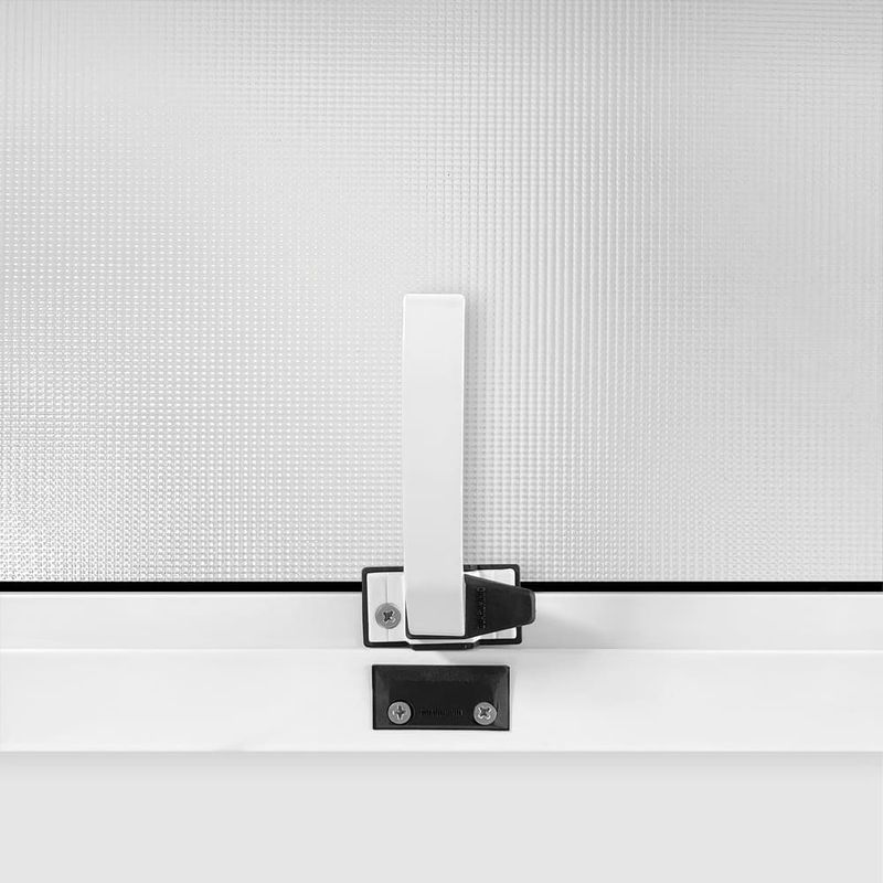 Maxim-ar Vidro Boreal sem Grade Alumínio Branco 60x60cm