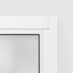 Maxim-ar Vidro Boreal sem Grade Alumínio Branco 60x60cm