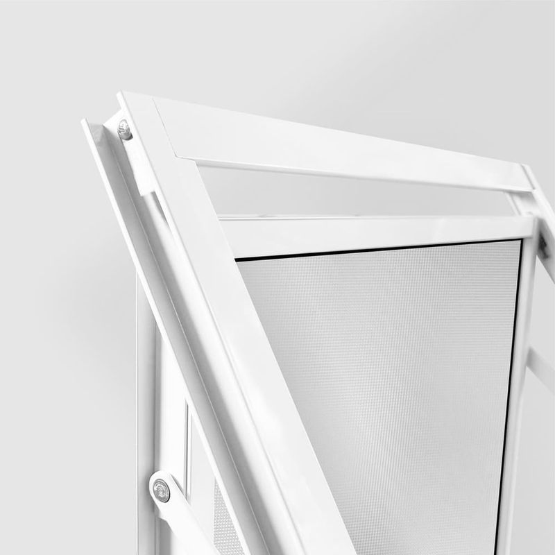 Maxim-ar Vidro Boreal sem Grade Alumínio Branco 60x60cm