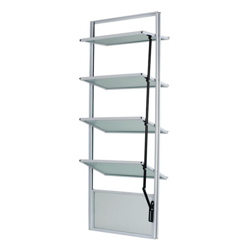 Janela Basculante Vidro Boreal Alumínio Branco 100x40cm