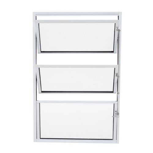 Janela Basculante Vidro Boreal Alumínio Branco 60x40cm