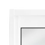 Janela de Correr 2 Folhas sem Grade Alumínio Branco 100x120cm