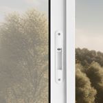 Janela de Correr 2 Folhas sem Grade Alumínio Branco 100x120cm